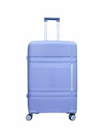 Groot koffer 65cm - tot 28kg - 4 spinner wielen lichtblauw -&nbsp;100% polypropyleen - editie 2025