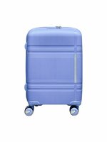 Koffer 55CM licht blauw met 4 wielen 360 graden spinner Handbagage -&nbsp;100% polypropyleen - editie 2025