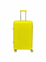 Groot koffer - Geel - 65cm - tot 28kg - 4 wielen 360 graden spinner