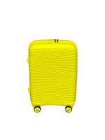 Handbagage koffer 55CM Geel - 4 wielen 360 graden spinner