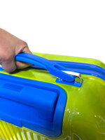 KinderKoffer - Voetbal Print - Handbagage - cijferslot