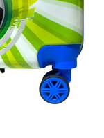 KinderKoffer - Voetbal Print - Handbagage - cijferslot