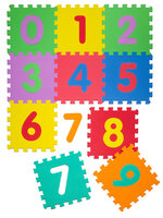 Puzzelmat kinderen - foam cijfers -  9 tegels - 30x30x1cm 