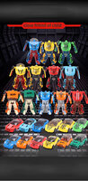 Fighter Warrior Bots MAX &ndash; De Ultieme 2-in-1 Transformeerbare Robot &amp; auto Oranje