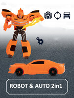 Transform Mecha Deformation - Robot + Auto 2 IN 1 - 26 cm o