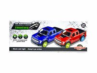 Pickup auto speelgoed - Super Max - acrobatisch beweging met licht en geluid (23.5 cm)