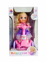 Poppen speelgoed met Balansbord Music &amp; 3D Lighting 360&deg; - Hoverboard - 30cm