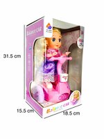 Poppen speelgoed met Balansbord Music &amp; 3D Lighting 360&deg; - Hoverboard - 30cm