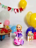 Poppen speelgoed met Balansbord Music &amp; 3D Lighting 360&deg; - Hoverboard - 30cm