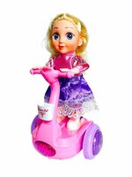 Poppen speelgoed met Balansbord Music &amp; 3D Lighting 360&deg; - Hoverboard - 30cm