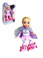 schaatspop met , muziek, zingt en danst, &amp; 3D Lighting 360&deg; - 31cm