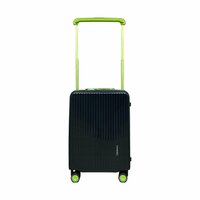 Bubule Hardcase suitcase set black - 3 pieces - TSA lock - wide handle