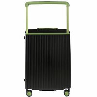 Bubule Hardcase suitcase set black - 3 pieces - TSA lock - wide handle