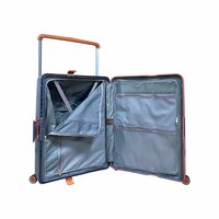 Bubule Hardcase koffer Staalblauw - Extra Groot XL 76 cm - TSA Slot - brede handgreep