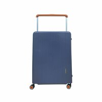 Groot Hardcase koffer Staalblauw - 65 cm - TSA Slot - brede handgreep - Bubule 