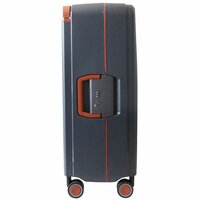 Groot Hardcase koffer Staalblauw - 65 cm - TSA Slot - brede handgreep - Bubule 