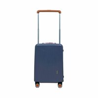 Bubule Handbagage  staalblauw - 55 cm - TSA Slot - harde kofffermet  brede handgreep