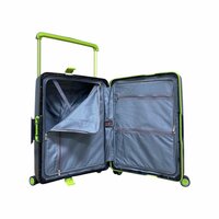 Hardcase koffer zwart Groot - L 65 cm - TSA Slot - brede handgreep Bubule 