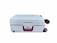 Hardcase koffer wit Groot - L 65 cm - TSA Slot - brede handgreep Bubule 