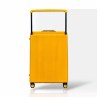 Hardcase suitcase Hand luggage orange - 55 cm - TSA lock - wide handle Bubule