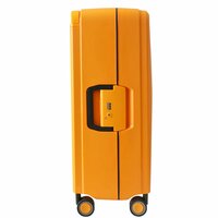 Hardcase suitcase Hand luggage orange - 55 cm - TSA lock - wide handle Bubule