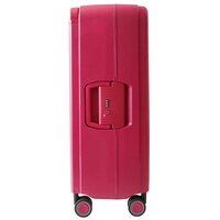 Hardcase suitcase Hand luggage Dark pink - 55 cm - TSA lock - wide handle Bubule
