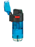 Jet Flame transparant aanstekers - 5 stuks Turbo wind aansteker- navulbaar