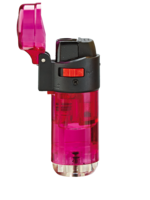 Jet Flame transparant aanstekers - 5 stuks Turbo wind aansteker- navulbaar