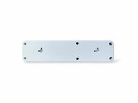 Stekkerdoos met 3 Stopcontacten, 2 USB-poorten + 1 USB-C - 2500W &ndash; 2 Meter &ndash; Wit &ndash; Lucky Hawk