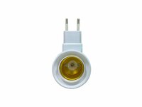 Stekker EU met E27 fitting + aan/uit schakelaar mix 5 stuks