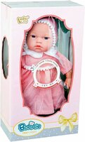 Babypop Bonnie - Schattige en zachte knuffel baby pop  - maakt 12 babygeluiden - 30.5CM