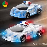R/C Speed Police Car - Radiografisch bestuurbare politie auto - LED LIGHT - 1:18