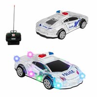 R/C Speed Police Car - Radiografisch bestuurbare politie auto - LED LIGHT - 1:18