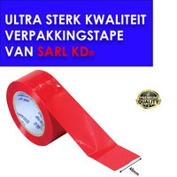 Premium Verpakkingstape Rood 48mm x 100m - Plakband - dozentape