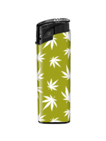 Aanstekers met Ganja Weed Print - 50 stuks - cannabis design lighters TOM&reg;