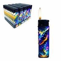 Klik aansteker tray 50 stuks navulbaarAansteker &ndash; 50 stuks Navulbare &amp; Verstelbare aanstekers universum