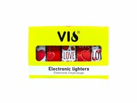 Aanstekers - I Love U Hartjes &ndash; Navulbaar &amp; Verstelbaar - 50 stuks