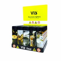 Aanstekers 50 stuks - Koffie print - klik aansteker - Coffee