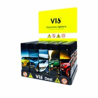 Aanstekers  50 stuks - navulbaar - Klassieke sportauto's