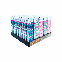 Aanstekers 50 stuks - Unilite electronic aanstekers&nbsp;Flamingo print