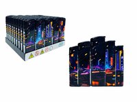 Aanstekers &ndash; Stoere Auto Print Aanstekers (50 stuks) &ndash; Navulbaar &amp; Verstelbaar vlam