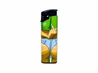 Lighters 50 pieces - Bang Bang - Sexy Lady - TOM&reg; Soft Flame