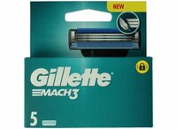 Gillette Mach 3 scheermesjes 5 Stuks