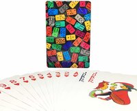 Speelkaart - 100% plastic - HQ kwaliteit - waterdicht  - Domino print