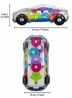 Gear Racing Car - speelgoed auto - geluid en lichtjes - kan automatisch rijden