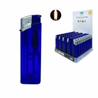 Printable Lighters - Dark Blue Transparent 50 pieces - Adjustable &amp; refillable