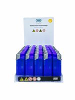 Aanstekers Bedrukbaar - Licht Blauw Transparant 50 stuks - Verstelbare &amp; navulbaar