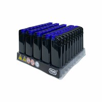Bedrukbare Aanstekers 50 stuks &ndash; kliksysteem - TC Blue TOM&reg; 