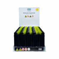 Bedrukbare Aanstekers 50 stuks &ndash; kliksysteem - TC Yellow TOM&reg; 