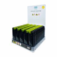 Bedrukbare Aanstekers 50 stuks &ndash; kliksysteem - TC Yellow TOM&reg; 